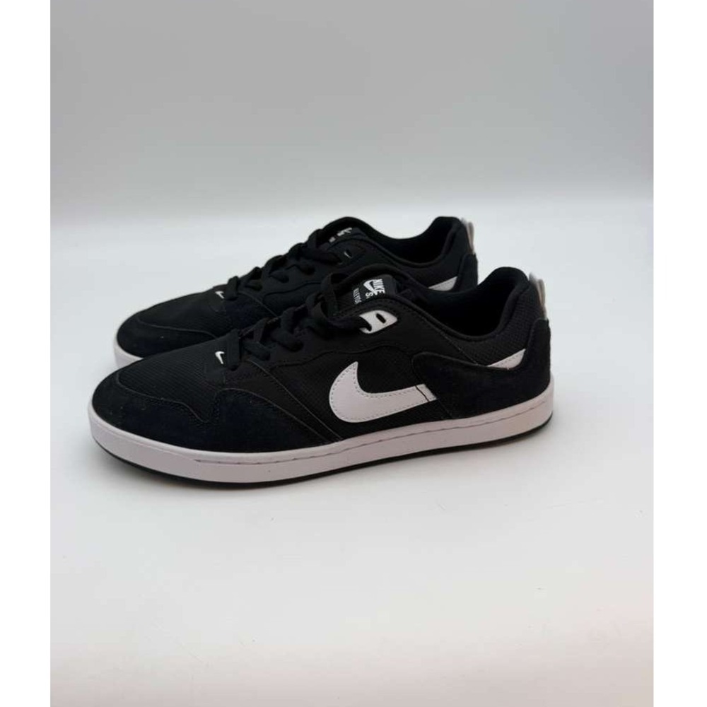 Nike SB Alleyoop Men's Skate Sneakers – Black/White – Size 11